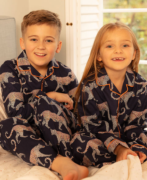 Taylor Kids Unisex Leopard Print Pyjama Set