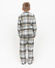 Parker Kids Unisex-Pyjama-Set mit gebürstetem Karomuster