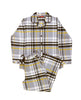 Parker Kids Unisex Brushed Check Pyjama Set