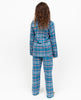 Montana Kids Unisex-Pyjama-Set mit gebürstetem Karomuster