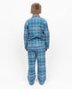 Montana Kids Unisex Brushed Check Pyjama Set