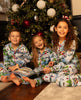 Montana Kids Ensemble pyjama unisexe en jersey imprimé paysage d'hiver