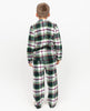 Forrest Kids Unisex-Pyjama-Set mit gebürstetem Karomuster