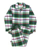 Forrest Kids Unisex-Pyjama-Set mit gebürstetem Karomuster