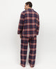 Taylor Mens Lightly Brushed Check Pyjama Top