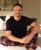 Taylor Mens Jersey T-shirt and Lightly Brushed Check Pyjama Set