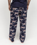 Taylor Bas de pyjama imprimé léopard pour homme