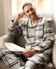 Parker Mens Brushed Check Pyjama Set