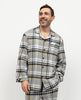 Parker Mens Brushed Check Pyjama Top