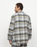 Parker Mens Brushed Check Pyjama Top