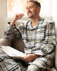 Parker Mens Brushed Check Pyjama Top