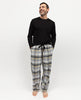 Parker Mens Jersey T-shirt and Brushed Check Pyjama Set