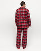 Louis  Mens Brushed Check Pyjama Set