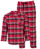 Louis  Mens Brushed Check Pyjama Set