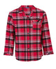 Louis Mens Brushed Check Pyjama Top