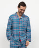 Montana Mens Brushed Check Pyjama Top