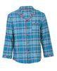 Montana Mens Brushed Check Pyjama Top