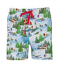 Montana Herren-Shorts aus Jersey mit Winterscape-Print