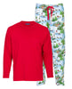 Montana Mens Jersey T-shirt and Winterscape Printed Jersey Pyjama Set