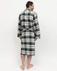 Forrest Mens Brushed Check Long Dressing Gown