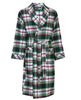 Forrest Mens Brushed Check Long Dressing Gown