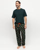 Forrest Bas de pyjama imprimé renard pour homme