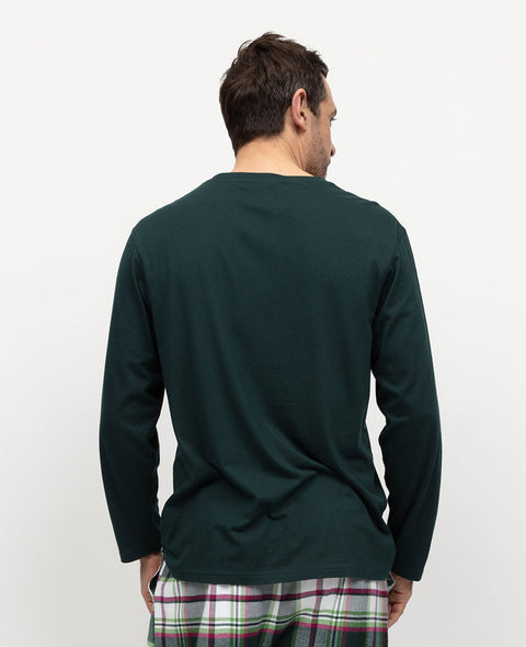 Forrest Mens Dark Green Jersey T-shirt