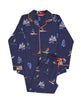 Alpes Kids Unisex Ski Print Pyjama Set