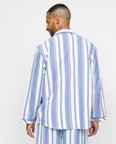 Alpes Mens Stripe Pyjama Top