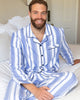 Alpes Mens Stripe Pyjama Top