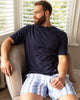 Alpes Mens Stripe Shorts