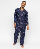 Alpes Mens Ski Print Pyjama Set