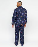 Alpes Mens Ski Print Pyjama Set