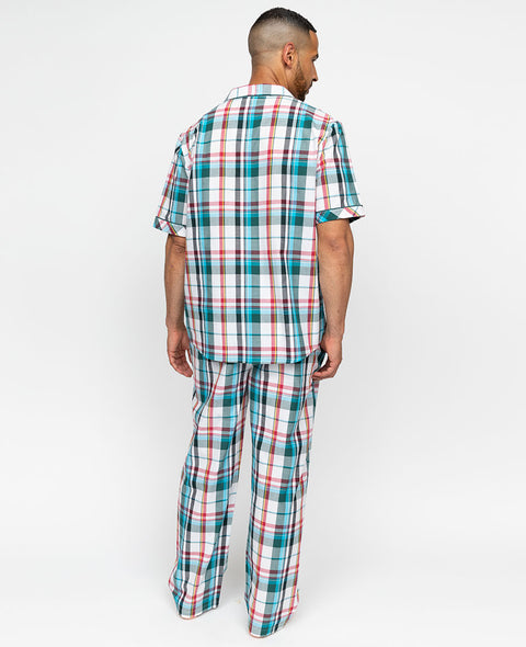 Ensemble de pyjama à carreaux pour hommes Theo