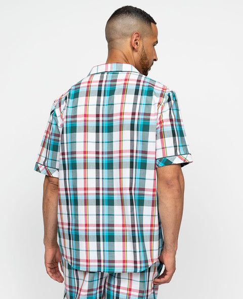 Theo Mens Check Pyjama Top