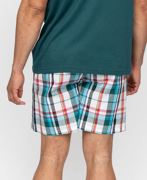 Short à carreaux Theo pour homme