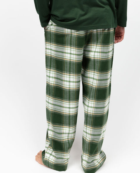 Fern Mens Brushed Check Pyjama Bottoms