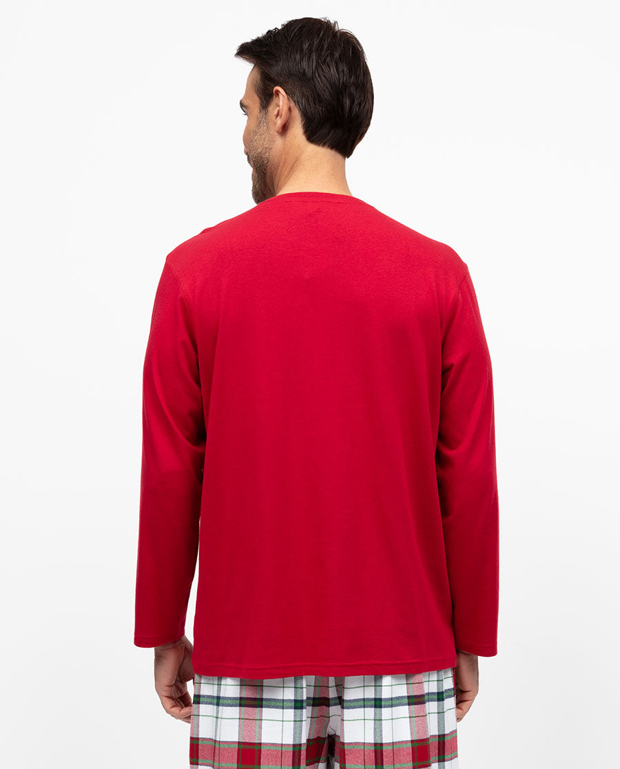 Blaze Mens Red Jersey T-shirt