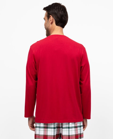 Blaze Mens Red Jersey T-shirt