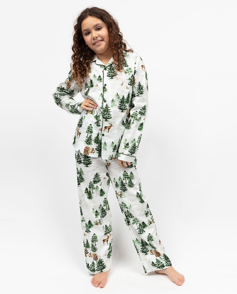 Fern Kids Unisex Alpine Print Pyjama Set
