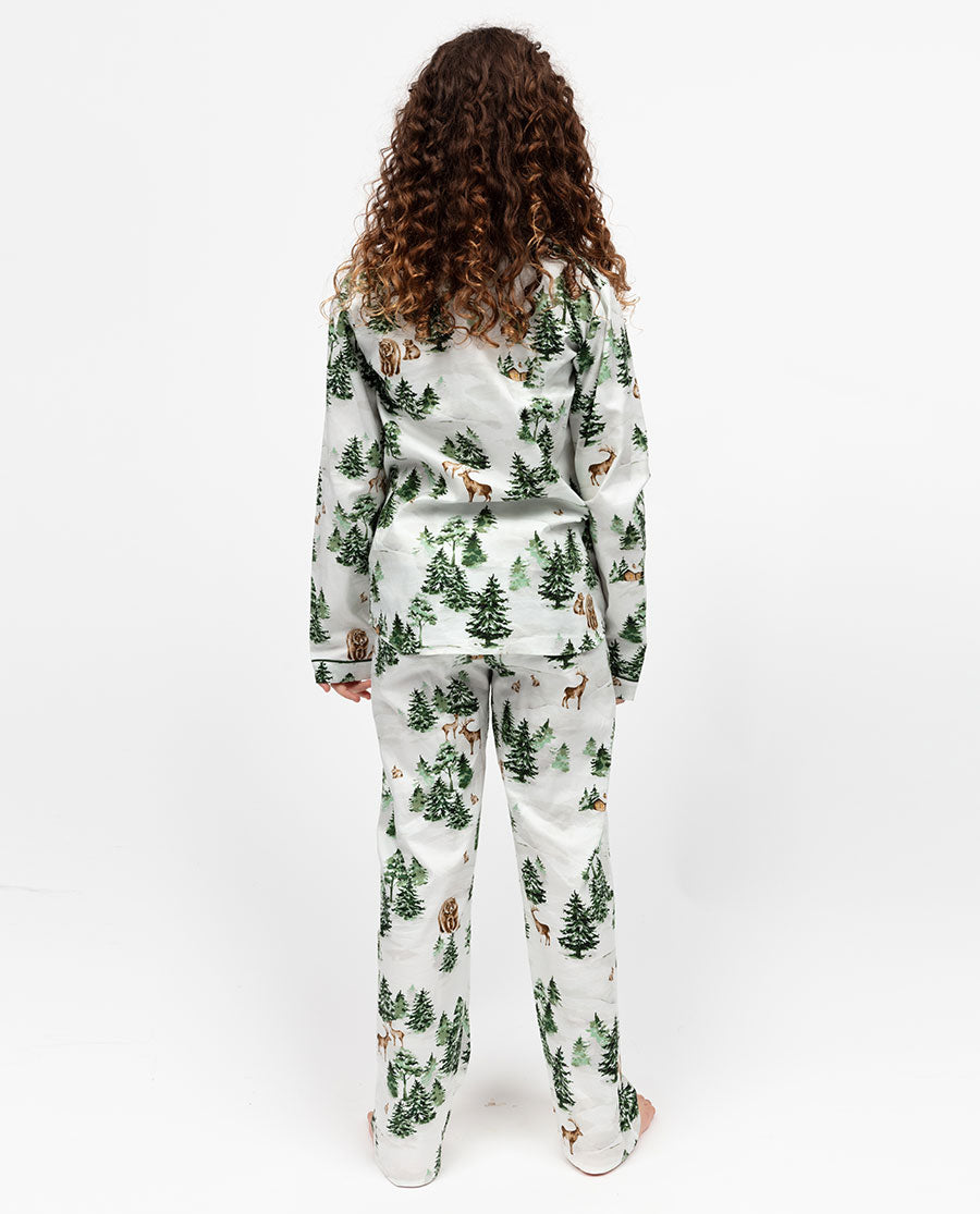 Fern Kids Unisex Alpine Print Pyjama Set