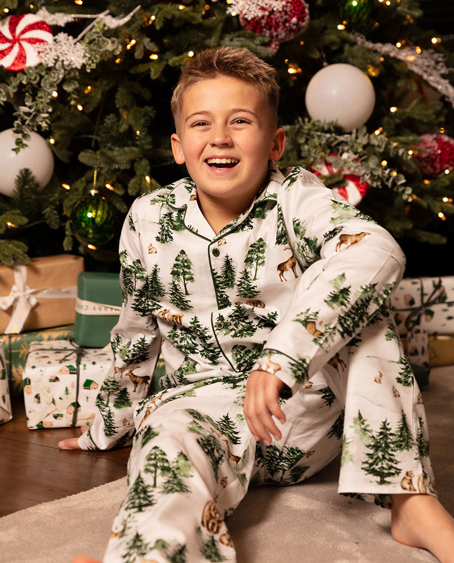 Fern Kids Unisex Alpine Print Pyjama Set