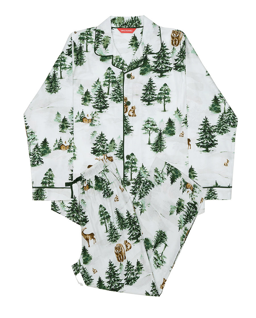 Fern Kids Unisex Alpine Print Pyjama Set