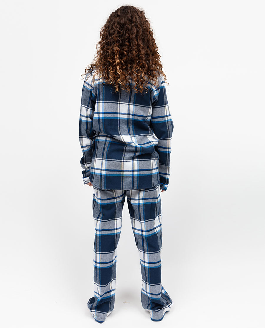 Frosty Kids Unisex Brushed Check Pyjama Set