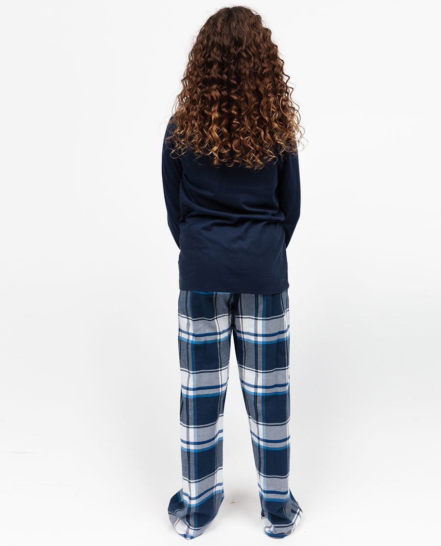 Frosty Kids Unisex Jersey T-shirt and Brushed Check Pyjama Set