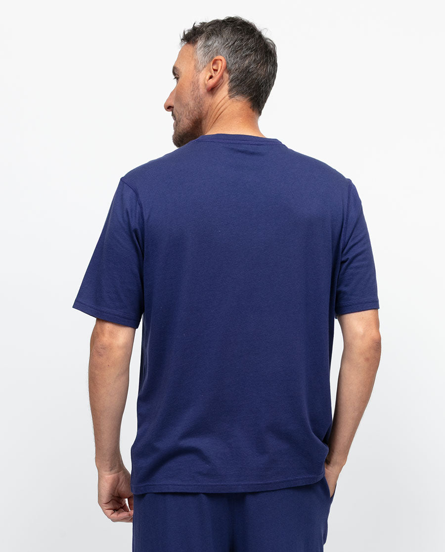Indigo Mens Jersey T-shirt