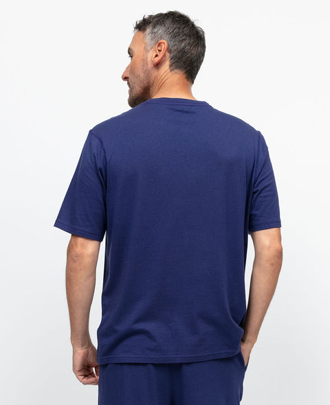Indigo Mens Jersey T-shirt