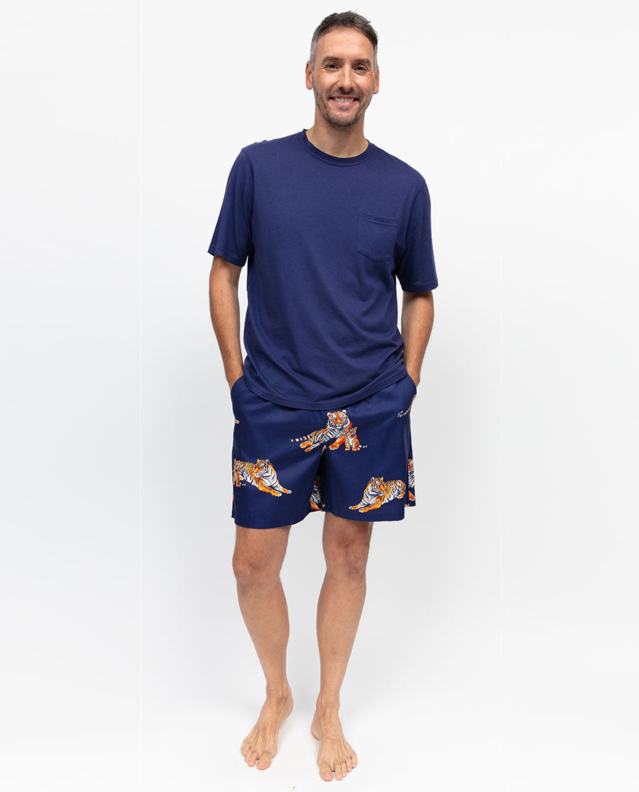 Indigo Mens Jersey T-shirt