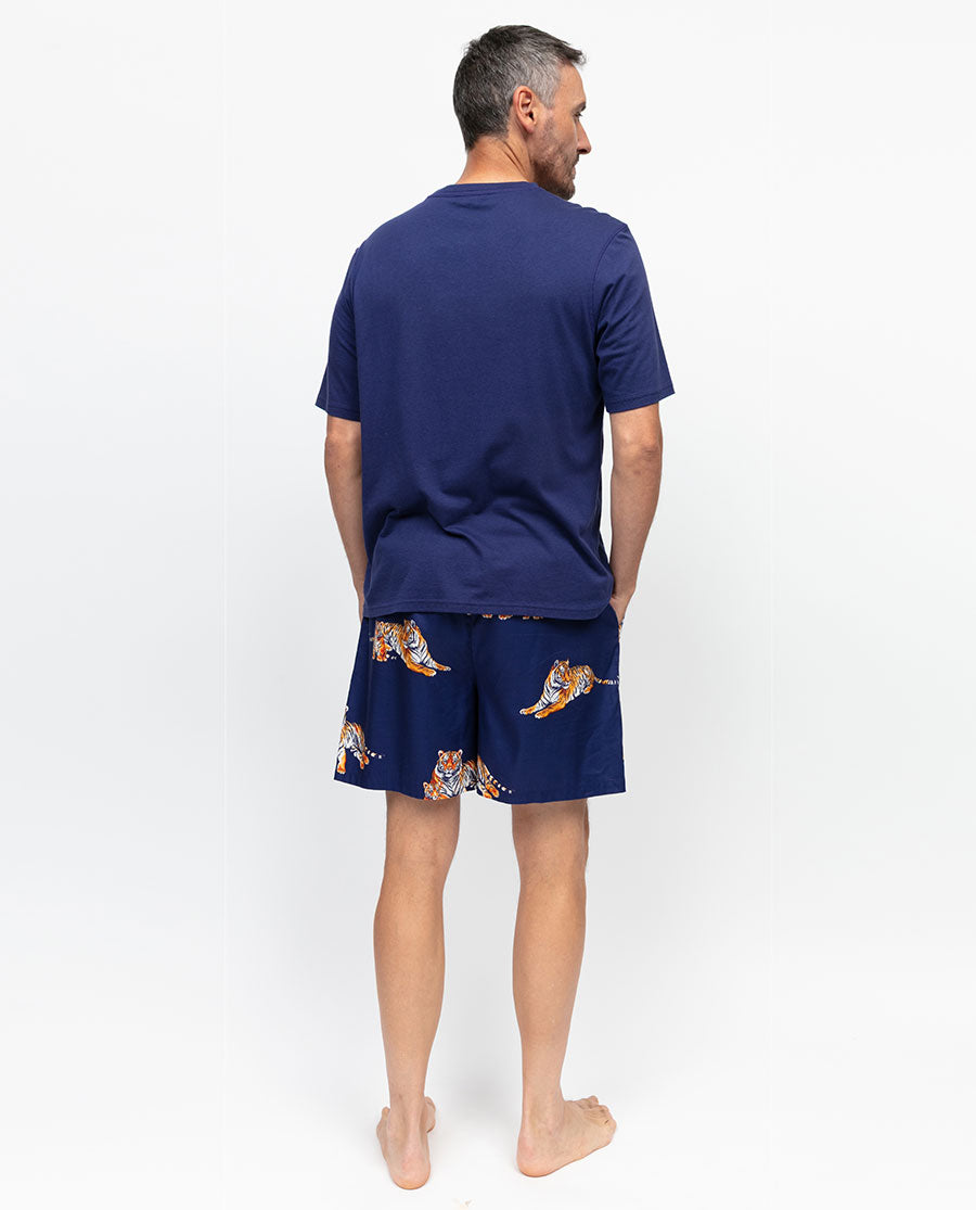 Indigo Mens Jersey T-shirt