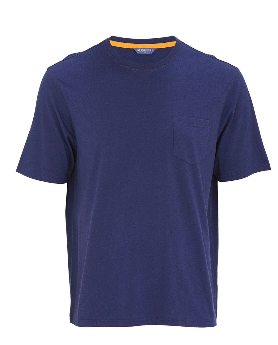 Indigo Mens Jersey T-shirt